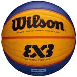 Wilson Replica RBR Official 3x3 FIBA Game Basketball, Gelb/Blau, 6, WTB1033XB