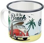 Nostalgic-Art Retro Emaille-Tasse, 360 ml, VW Bulli &ndash; Beach