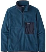 Patagonia Herren M's Microdini 1/2 Zip P/O T-Shirt, Tidepool Blue, M