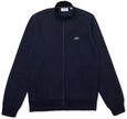 Lacoste Herren Zip-Up High Neck Fleece Jacke, Marine, M