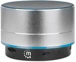 Manhattan Metallic LED-Bluetooth&reg;-Lautsprecher Silber