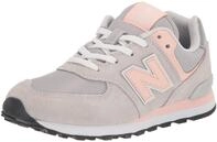 New Balance Kinder 574 Core Schuhe, Rain Cloud/Pink Haze, 38/M