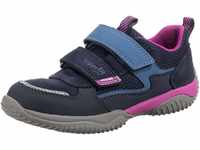 Superfit Mädchen Storm Sneaker, Blau Pink 8020, 28 EU