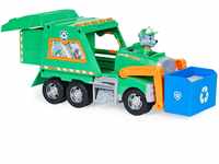 Paw Patrol Rockys Deluxe-Recycling-Truck mit Sammelfigur und 3 Werkzeugen