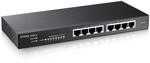 Zxyel Netzwerk Switch 8 Port | Smart Managed Gigabit LAN Splitter | 8X GbE RJ-45