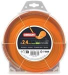 Oregon Runder M&auml;hfaden 2,4mm, Orange, 2,4 mm x 88 m (69-364-OR) | F&uuml;r Gras,