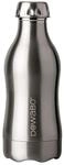 Dowabo Trinkflasche Pure Steel Collection - Kohlens&auml;uredichte Isolierflasche aus