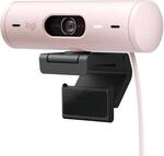 Logitech Brio 500 Full-HD-Webcam mit Auto-Lichtkorrektur, Zeigemodus, Doppelmikrofon