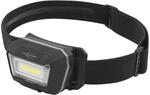 ANSMANN Akku LED Kopflampe - Profi LED Arbeitsleuchte mit 300 Lumen - Stirnlampe LED