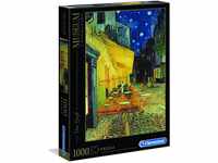 Clementoni 31470 van Gogh – Caféterrasse bei Nacht – Puzzle 1000 Teile, Museum