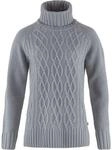 Fj&auml;llr&auml;ven Damen &Ouml;vik Kabel Knit Roller Neck W Pullover