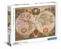 Clementoni 31229 Antike Karte &ndash; Puzzle 1000 Teile, Geschicklichkeitsspiel...
