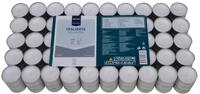 METRO Professional Teelichter, wei&szlig;, ohne Duft, 150 St&uuml;ck, Gro&szlig;packung, 6...