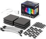 Twinkly Squares Starter Kit, RGB LED Paneelen, Enth&auml;lt 1 Hauptpaneel und 5