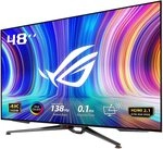 ASUS ROG Swift OLED PG48UQ - 47,5 Zoll 4K UHD Gaming Monitor - 138 Hz, 0.1ms GtG, ASUS ROG Swift OLED PG48UQ - 47,5 Zoll 4K UHD Gaming Monitor - 138 Hz, 0.1ms GtG,