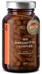 BIO Mariendistel Kapseln mit Artischocken Extrakt - 120 Kapseln f&uuml;r 60 Tage -