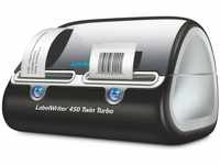 DYMO LabelWriter 450 Twin Turbo Etikettendrucker | für bis zu 71 Etiketten/Minute 