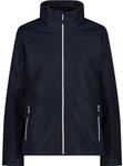 CMP - Abnehmbare Kapuze mit Rei&szlig;verschluss Inn.Jacket Damenjacke, Schwarz Blau, S