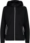 CMP Damen Hoodie Zip Jacke Softshelljacke Outdoorjacke