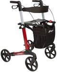 Mobilex Rollator Leopard rot