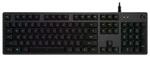 Logitech G512 mechanische Gaming-Tastatur, GX-Blue Clicky Switches, LIGHTSYNC