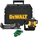 Dewalt 360&deg; Akku-Multilinienlaser Gr&uuml;n DCLE34031N (selbstnivellierend, Genauigkeit