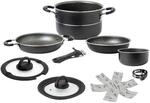 Brunner Alu Koch Set Pirate &Oslash;20 Camping Outdoor Koch Geschirr K&uuml;che Topf Pfanne