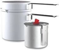 Primus 7330033910018 Topfserie Essential Trek Pot Silver 1,0 L + 0,6 L