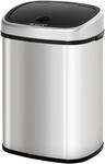 HOMCOM M&uuml;lleimer mit Sensor 48L Automatik Abfalleimer mit Bewegungssensor,