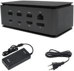 i-tec USB 4 Dockingstation 2x4K/1x8K mit Stromversorgung 80W - 1x DisplayPort,...