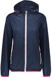CMP - Damenjacke mit Regenkapuze, Marine, M