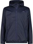 CMP - Regenjacke f&uuml;r Herren mit Kapuze, B. Blau-Bl&auml;ulich, 50