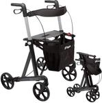 Mobilex XXL Rollator Buffalo bis 200 kg - 62 cm anthrazit