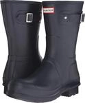 Hunter Unisex Short Gummistiefel Navy, Gr&ouml;&szlig;e 42