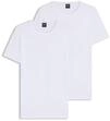 BOSS Herren Rn 2p Co/EL T-Shirt, New - White100, XL EU