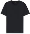 T-Shirt Aus Baumwoll-Mix Mit Bubble-Jacquard-Struktur