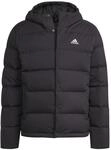 adidas Herren Helionic Hooded Down Jacket, Black, XL