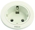 EVOline 159280004300 Einbau-Steckdosenleiste 1fach Wei&szlig; 1 St.