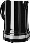 GUTFELS Wasserkocher Schwarz WATER 2010 S - Elektrischer Wasserkocher 1,7 Liter, 2200