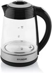 HYUNDAI VK 780 Glas Wasserkocher mit 7 Temperatureinstellungen I 40-100&deg;C I LED