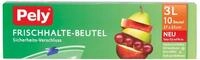 pely 5145 Frischhalte-Beutel mit Sicherheits-Verschluss, 3 Liter, 10 Beutel