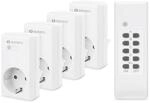 sonero S-RCS204 S Funksteckdose, 1100 W, 220 V, wei&szlig;, 4 St&uuml;ck (1er Pack)
