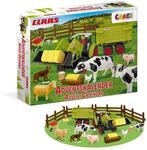 CRAZE Adventskalender Kinder CLAAS Spielzeug Adventskalender Jungen mit Bauernhof