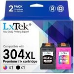 LxTek 304 XL 304XL Wiederaufbereitet Patronen Kompatibel f&uuml;r HP 304 Druckerpatronen
