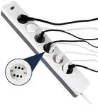 REV Mehrfachsteckdose mit Schalter COMBINI - Steckdosenleiste, 6-12 Stecker,