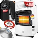 KESSER&reg; 4200 Watt Keramik Piezo Gasheizer inkl. Gasdruckregler Gasschlauch +