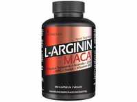 BIOMENTA L-Arginin + Maca – 180 Arginin Maca Kapseln hochdosiert + vegan - mit