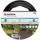 Gardena Micro-Drip-System Acryl Tropfrohr Oberirdisch 4,6m (3/16 Zoll): Tropfschlauch