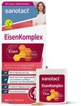 sanotact Eisen Komplex (100 Mini-Tabletten) &bull; Mit 14mg hochdosiert, Kupfer,