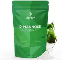 Vitabay D-Mannose Pulver aus Birke &ndash; 100 g &ndash; 100% reines Pulver ohne...
